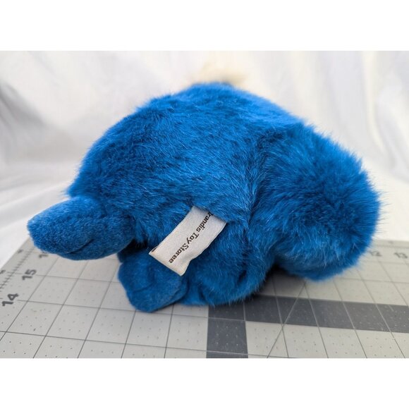 Dinamals Dinocat Bluetiful Cat Plush Plush 10 Inch 2000 Brandis Toy Storee - Picture 10 of 12